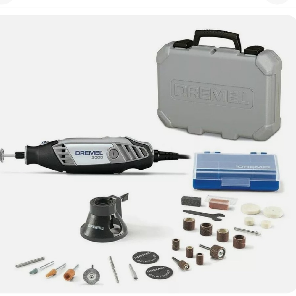 Dremel 3000-DR-RT 120V Variable Speed Rotary Multi-Tool + Accessory Kit 3000